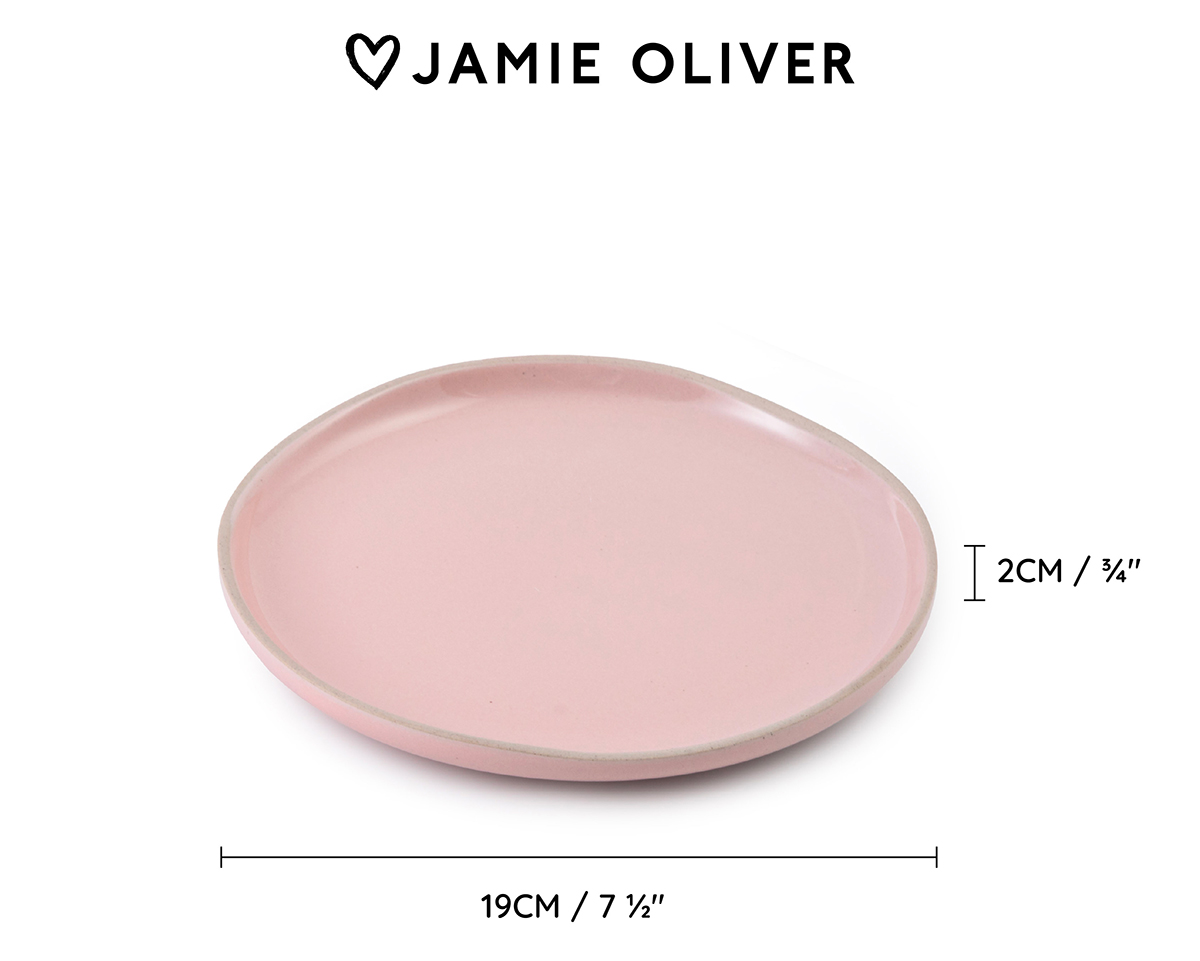 Jamie Oliver Big Love sada 4 kameninových talířů Ø 19 cm pp